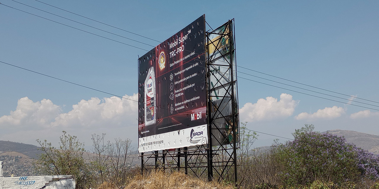 Duros contra espectaculares; iniciará municipio registro | El Imparcial de Oaxaca