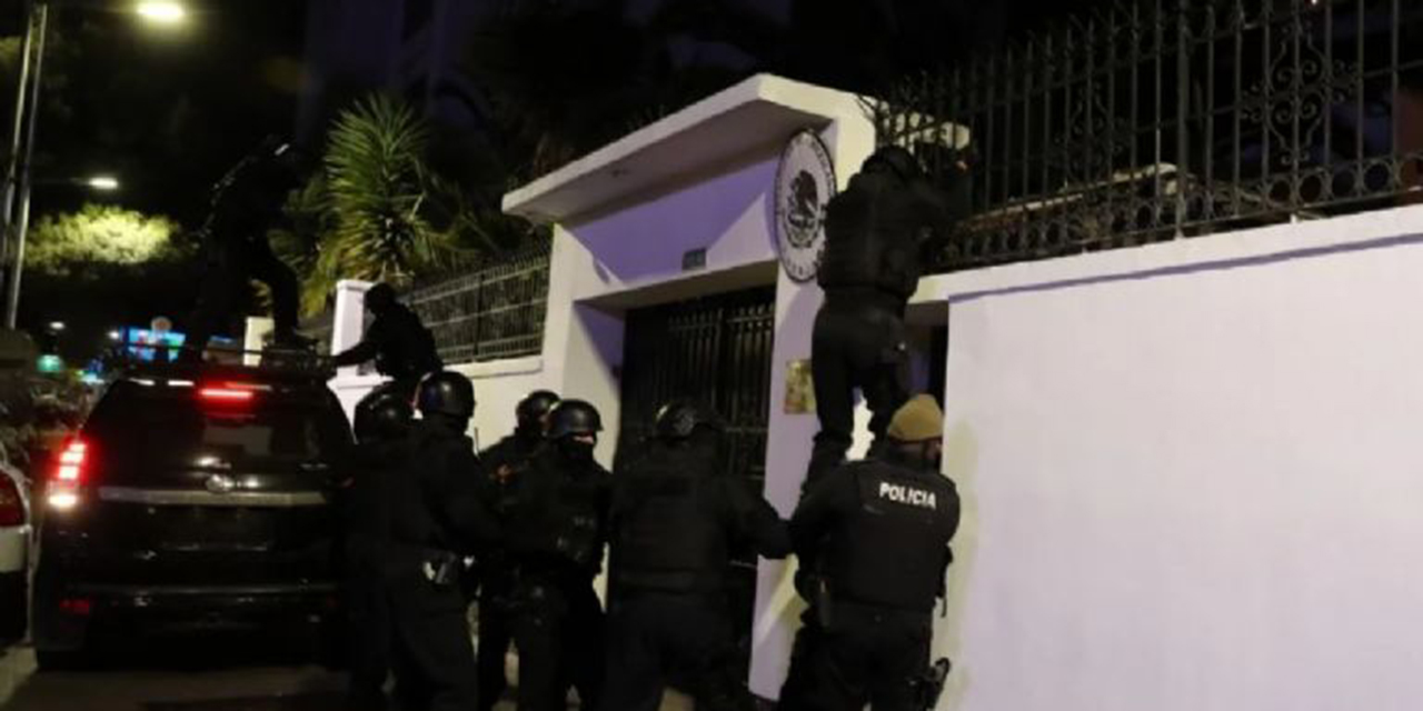 La OEA condena enérgicamente el asalto a la Embajada de México en Ecuador | El Imparcial de Oaxaca