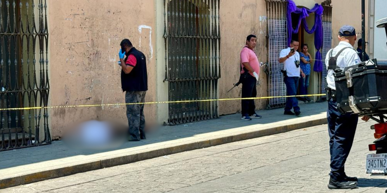 Fallece peatón en el Centro Histórico | El Imparcial de Oaxaca