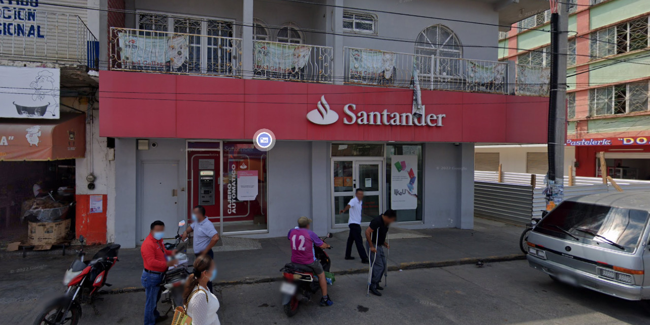 Robo a Banco Santander en Matías Romero | El Imparcial de Oaxaca