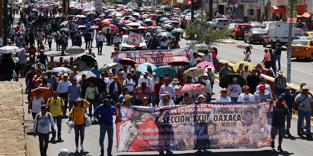 Jaloneos en S-22 por fecha de protestas y paro indefinido | El Imparcial de Oaxaca