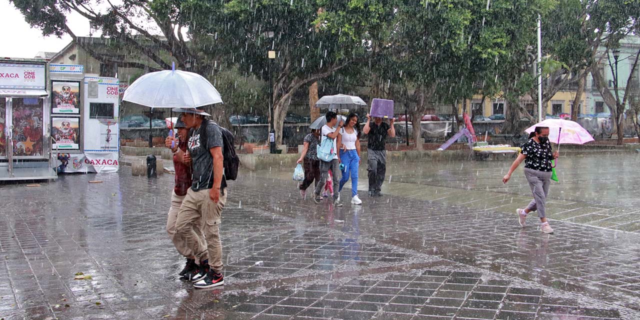 Lloverá en los siguientes 3 días en Oaxaca