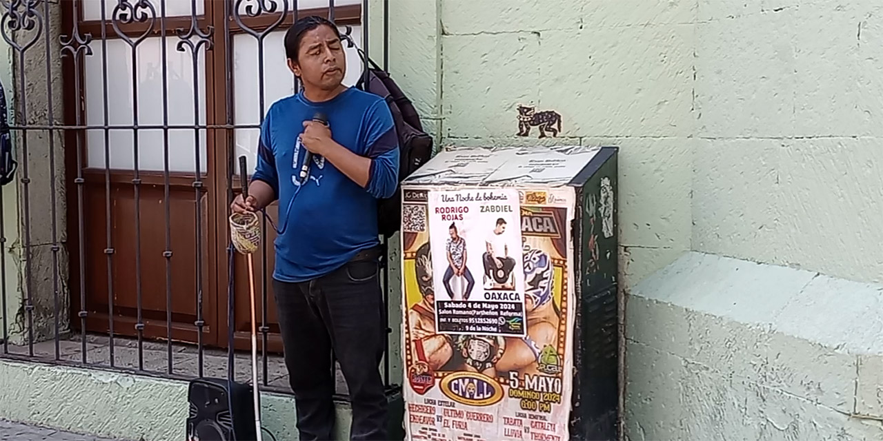 Daniel: cuando cantar es una necesidad ante la discapacidad | El Imparcial de Oaxaca