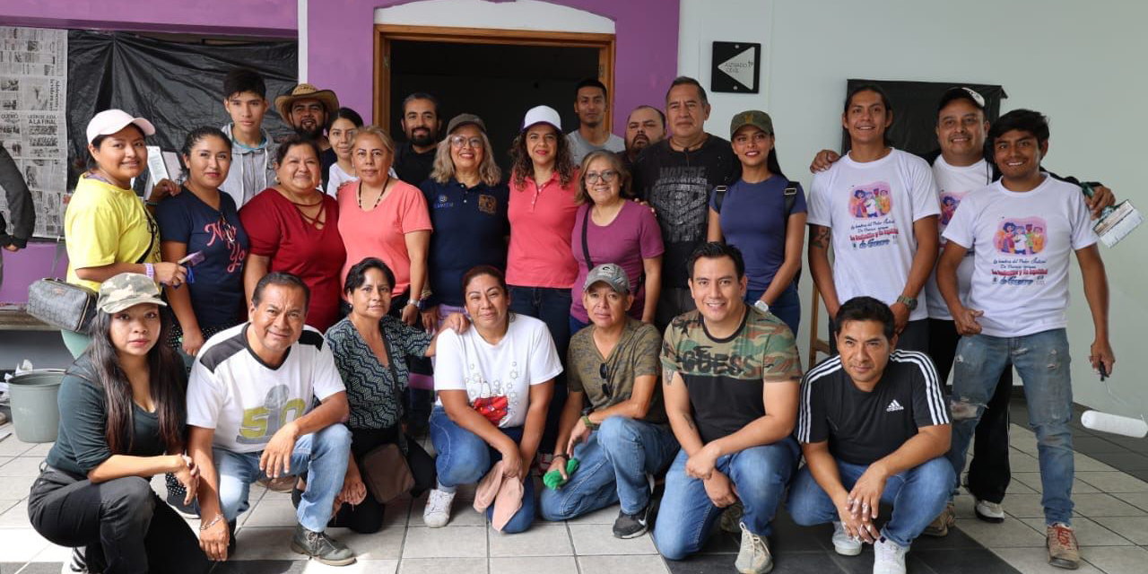 Dan mantenimiento y renuevan pintura en Juzgados Civiles y Familiares del Centro
