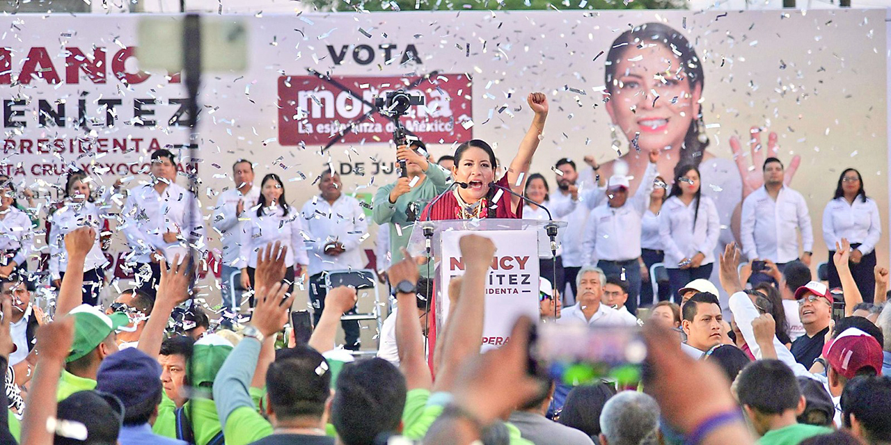 “Haremos realidad el cambio verdadero en Santa Cruz Xoxocotlán”; Nancy Benítez