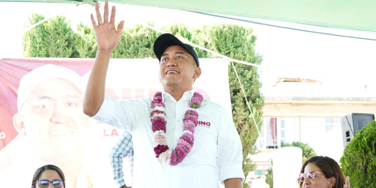 Un honor recorrer Oaxaca y recibir el cariño y respaldo del pueblo: Nino Morales