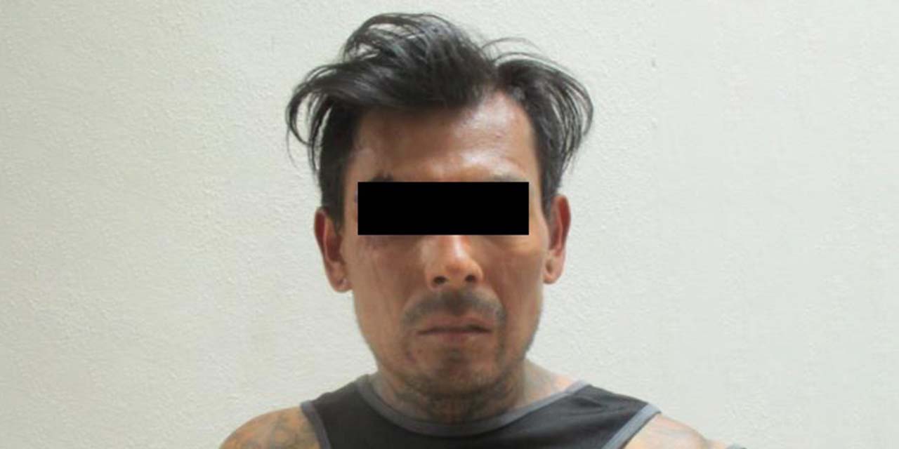 José M. D. Z., de 36 años de edad, quien fue puesto a disposición de las autoridades.
