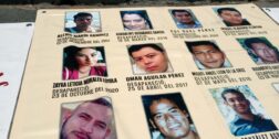 Foto: Lisbeth Mejía Reyes // Las imágenes de los desaparecidos en Oaxaca.