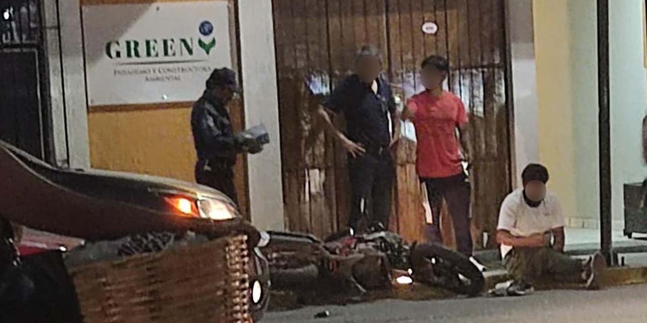 Los lesionados fueron identificados como Nahum G. J., de 18 años, y Ali R., de 38 años.
