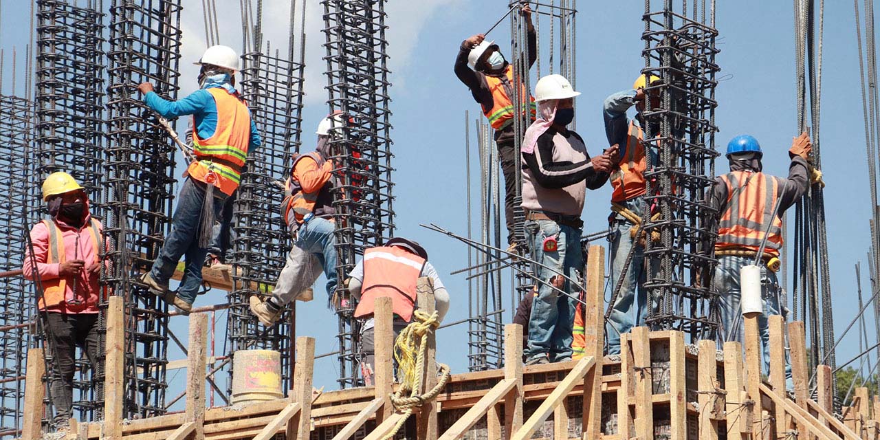 Foto: Archivo El Imparcial // Para febrero de 2024, el ramo constructor tiene registrados apenas 5 mil 431 empleados como personal ocupado.
