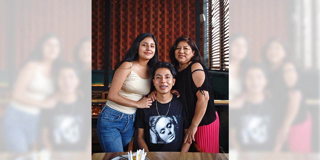Shantal Ximena Vázquez, Eric Crispín Vázquez y Maricarmen López Lázaro.