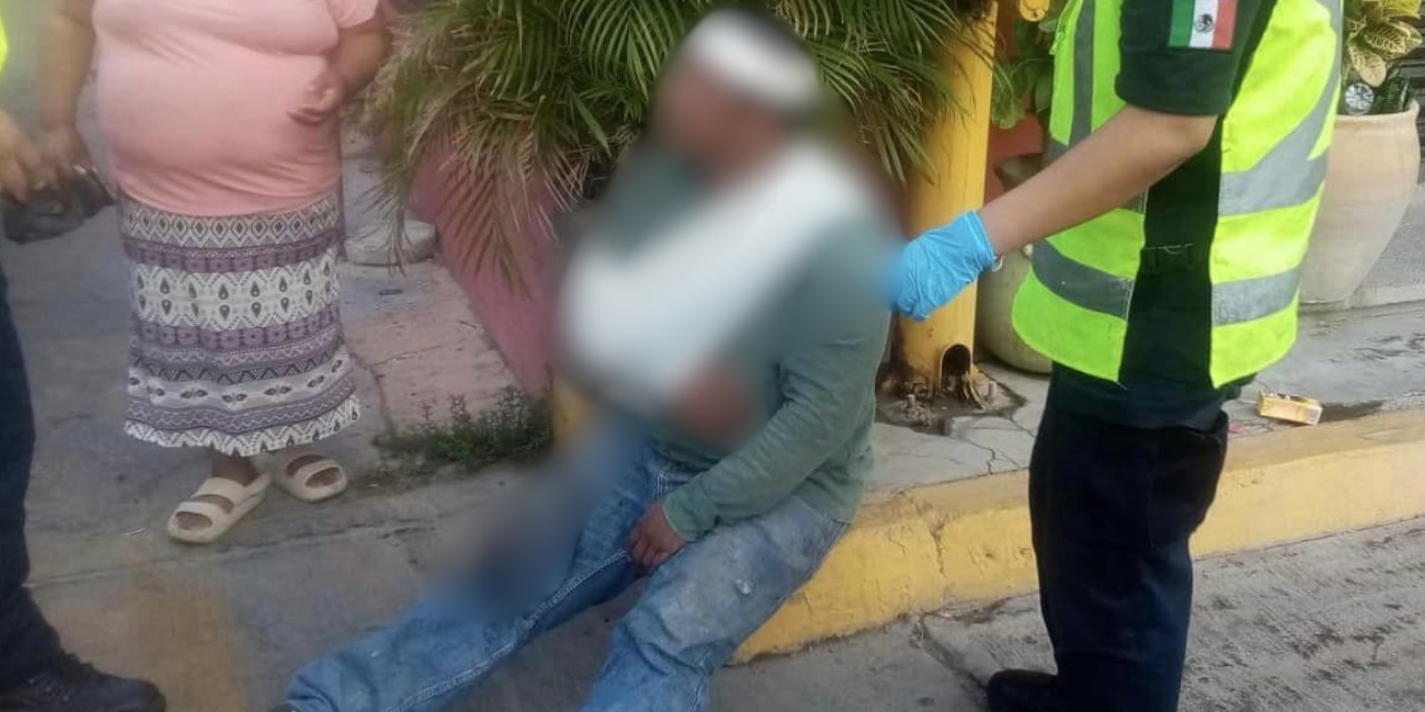 Tras choque, motociclista lesionado y conductor de auto huye | El Imparcial de Oaxaca