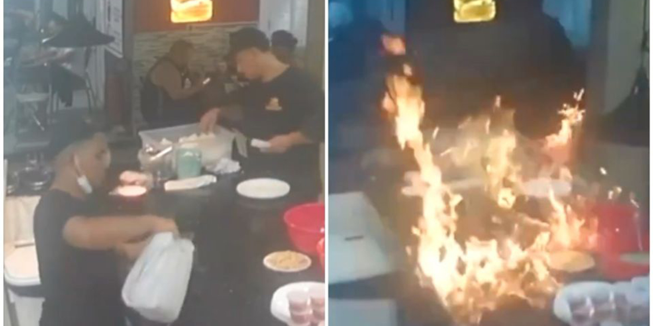 Incendio en restaurante de Brasil deja tres heridos durante preparación de platillo exclusivo