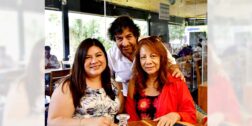 Foto: Rubén Morales // El señor Raúl Rodríguez Rivas, en compañía de su hija Diana Irma y su esposa Esther Lucía Bautista.