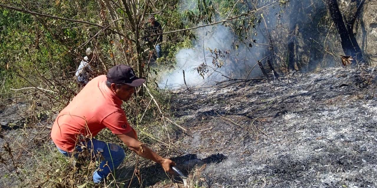 Foto: cortesía // Más de mil hectáreas fueron arrasadas por los incendios forestales en el municipio de San José Tenango.