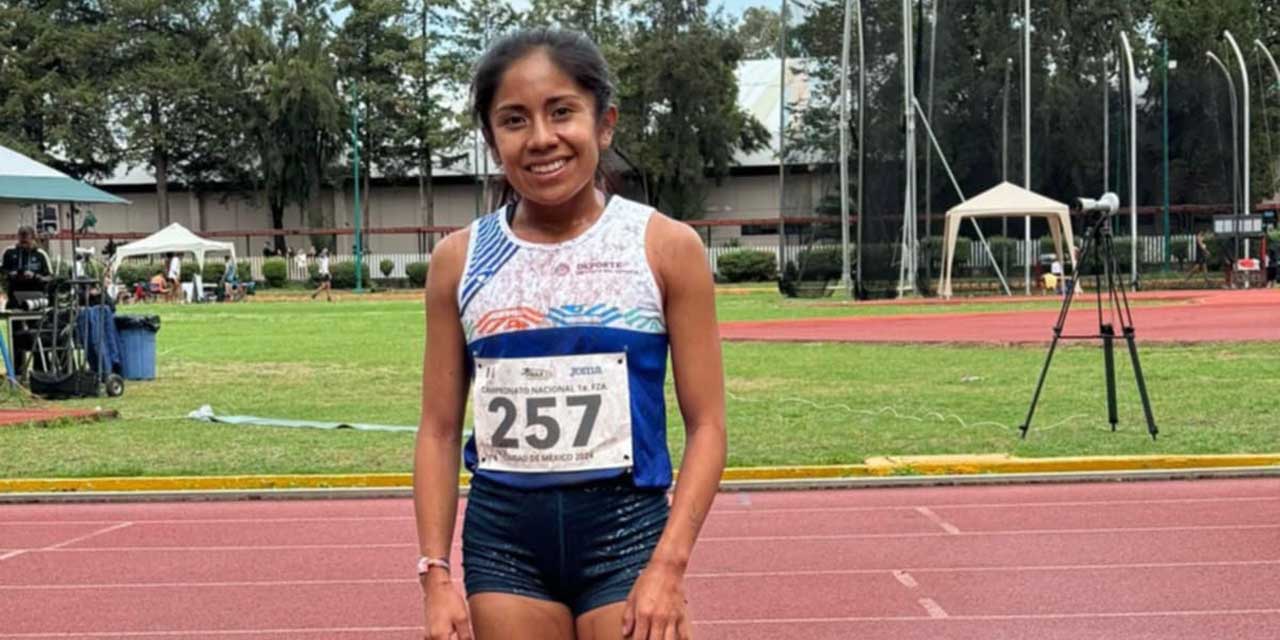 Plata para Salazar en Nacional de Atletismo | El Imparcial de Oaxaca