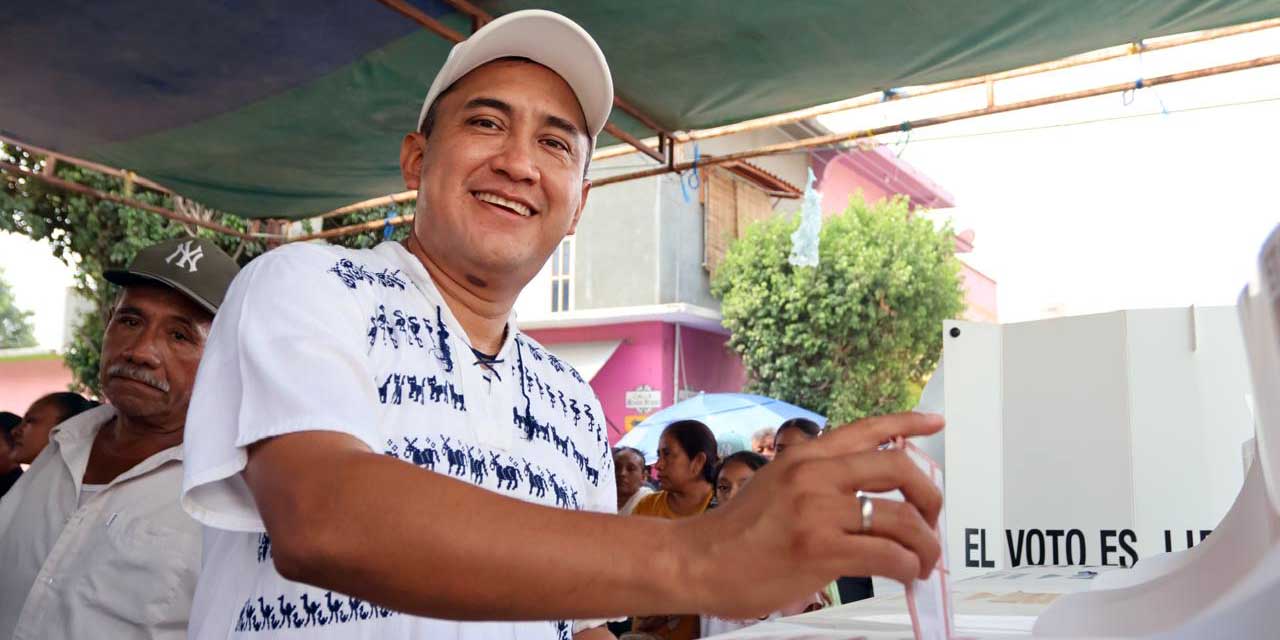 Foto: cortesía // Nino Morales arrasa en la elección para la primera fórmula al Senado.