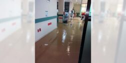 Foto: cortesía // Tras la fuerte lluvia de este jueves, el hospital reprogramó sus servicios.