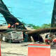 Desplome de puente del Tren Maya en Chetumal