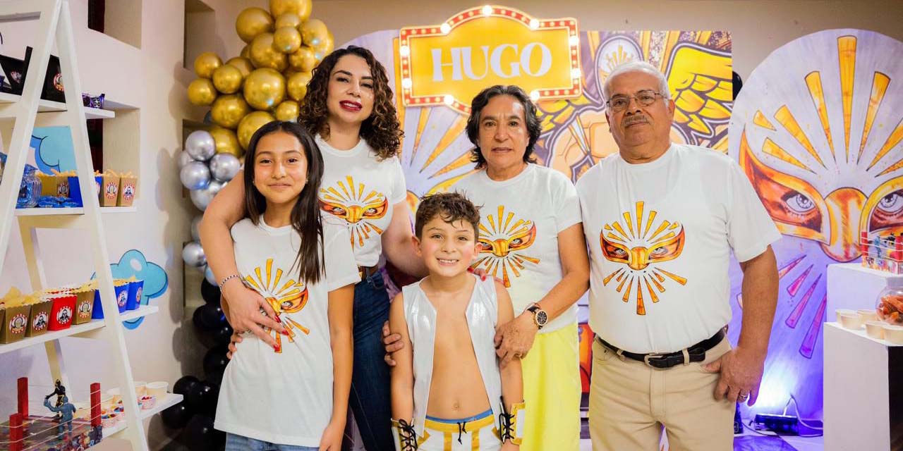 Fotos: cortesía // Hugo Ramírez Fuentes fue festejado por sus siete añitos de vida.