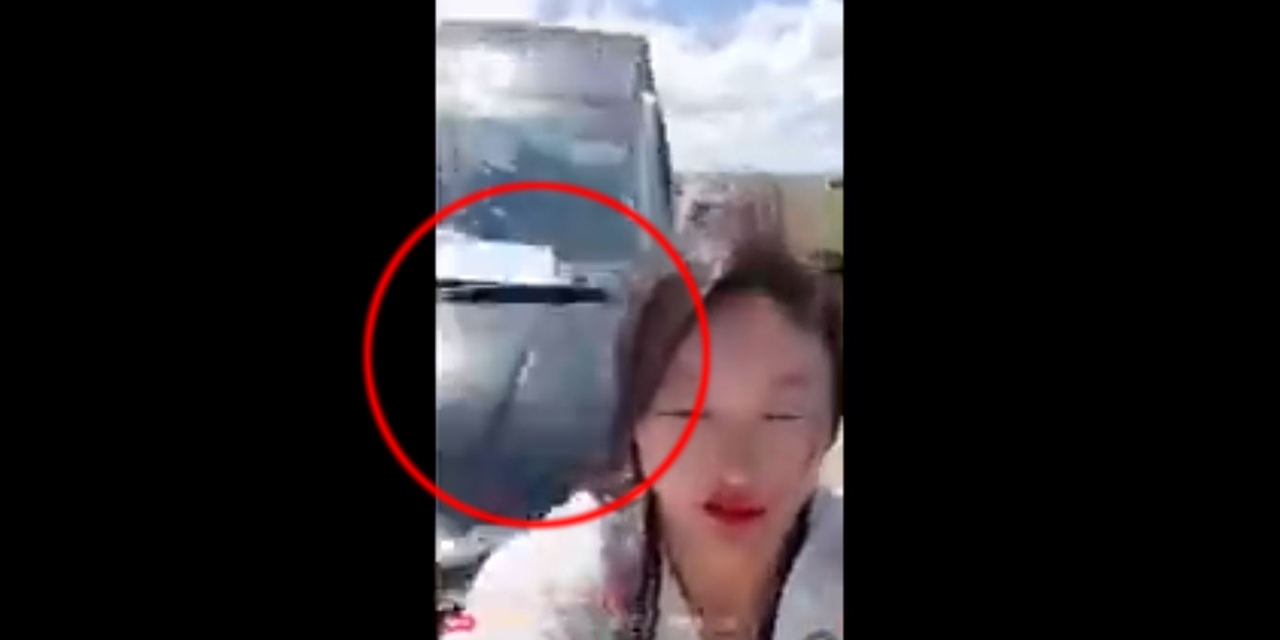 VIDEO: Streamer es atropellada en plena transmisión en vivo