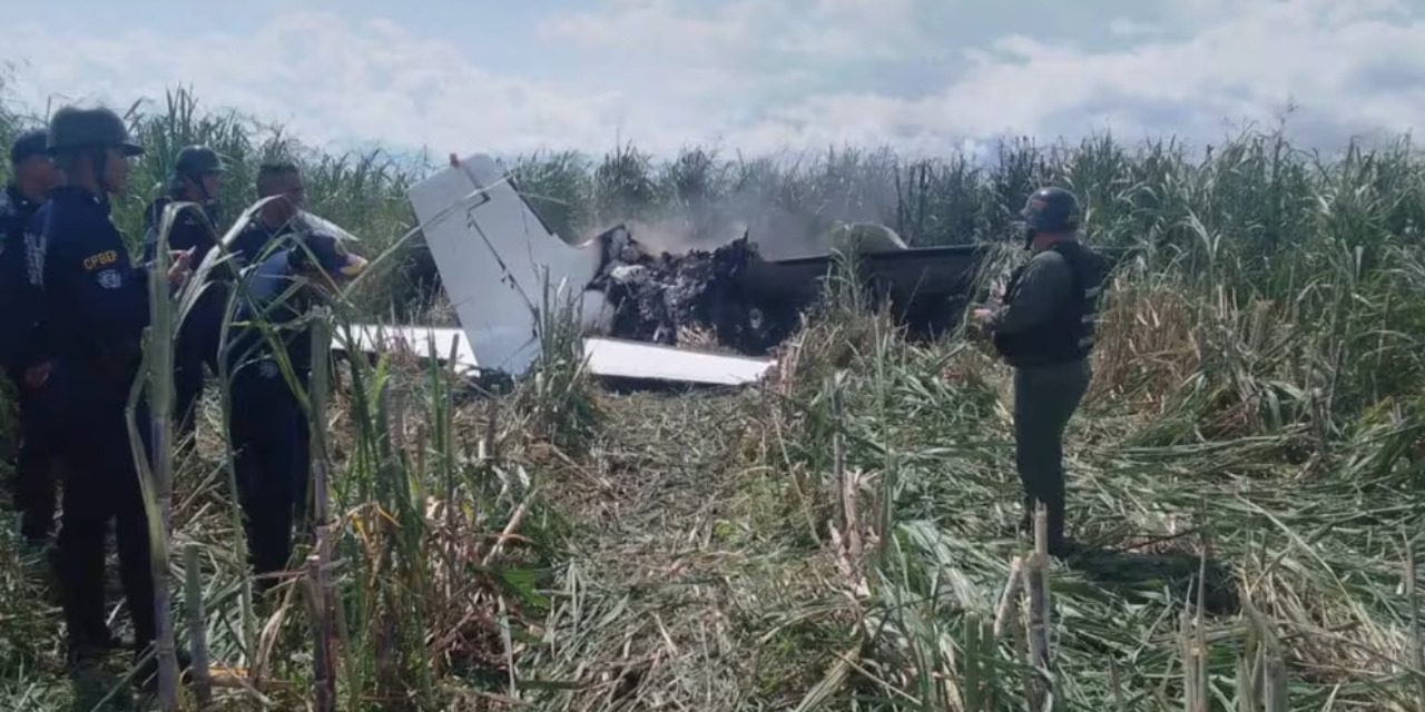 FOTO: Internet / El impacto de la aeronave tuvo lugar en el sector El Chaparral, ubicado en el estado de Portuguesa.
