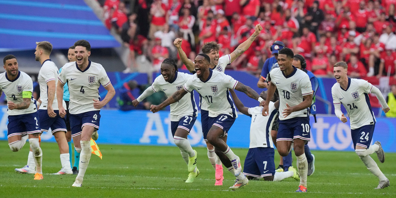 Inglaterra sufrió, pero está en semifinales de la Euro 2024