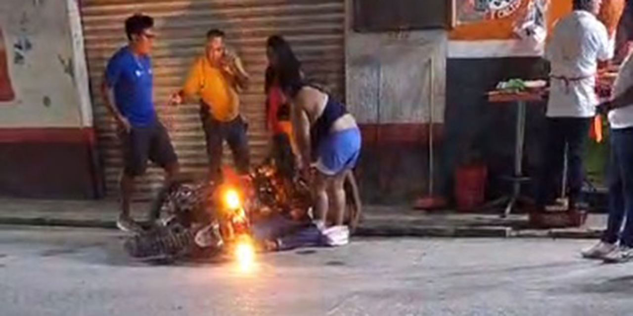 Asesinan a balazos a Ángel N. en San Pedro Pochutla