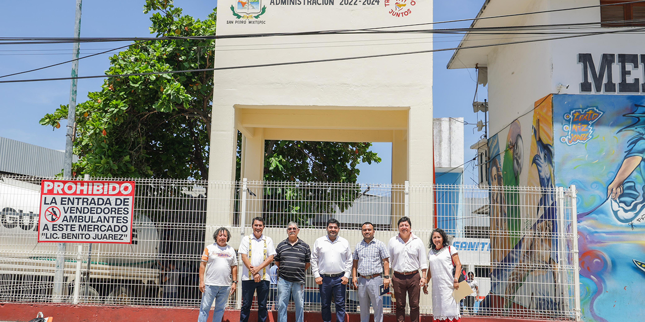 Inauguran obras en el mercado municipal de San Pedro Mixtepec | El ...