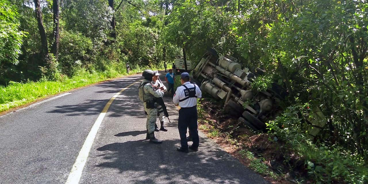La Guardia Nacional coordinó las labores para garantizar la seguridad en la zona.