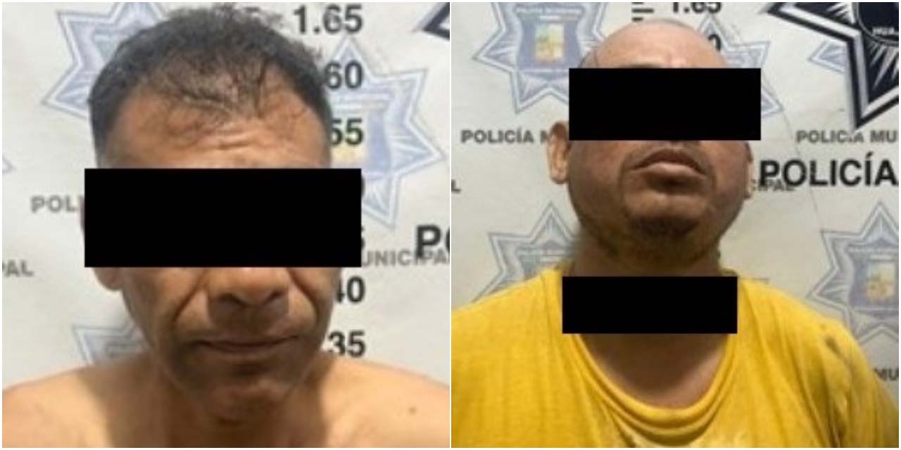 Los detenidos tienen 47 y 37 años de edad.