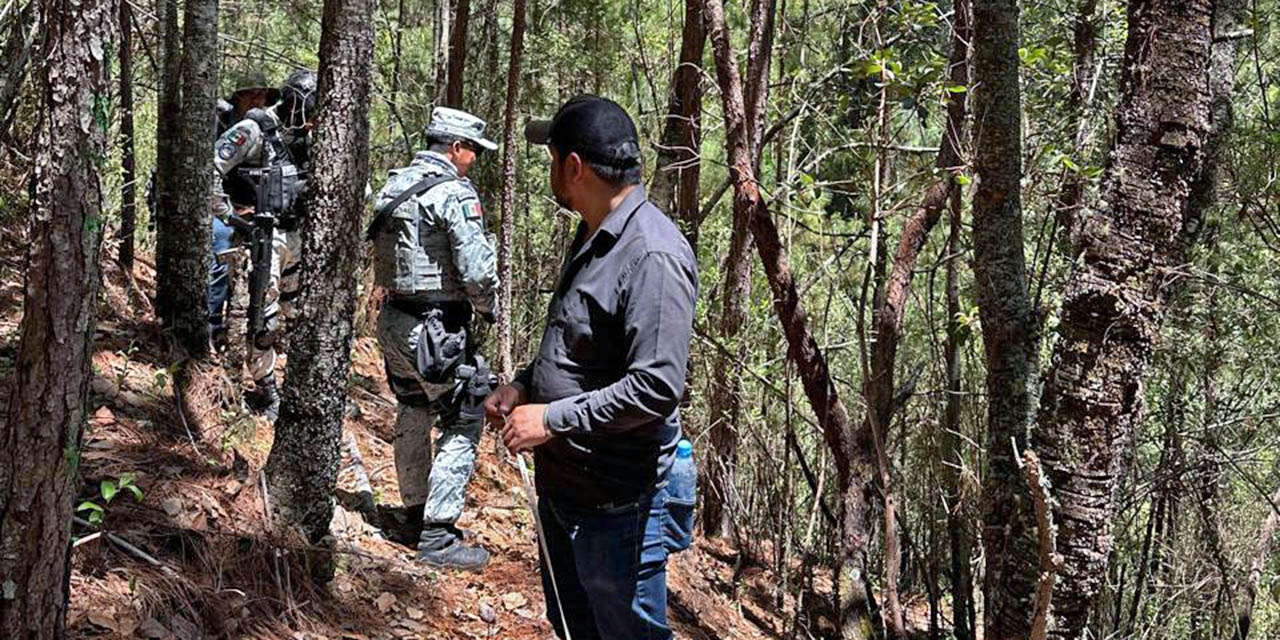 Foto: cortesía // Refuerzan la vigilancia elementos de la Policía Estatal y la Guardia Nacional.