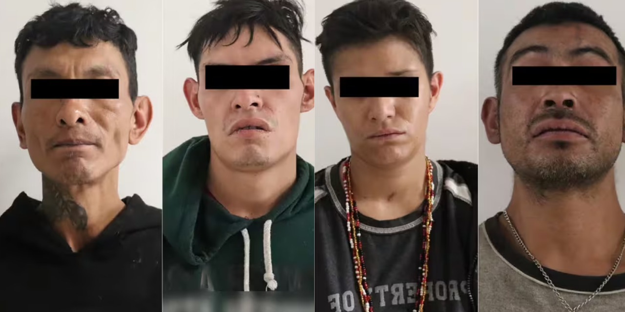 ¡Espeluznante! Detienen a cuatro sujetos con restos humanos