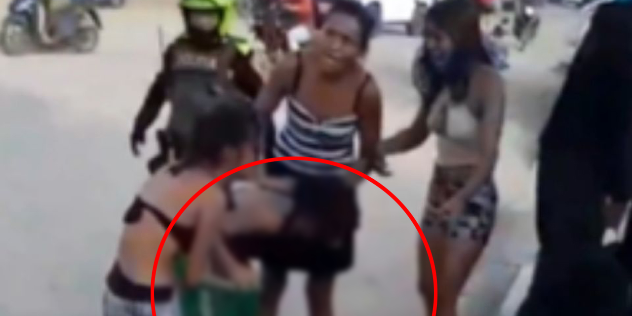 VIDEO: Termina con un machete clavado en la cara tras riña en Colombia