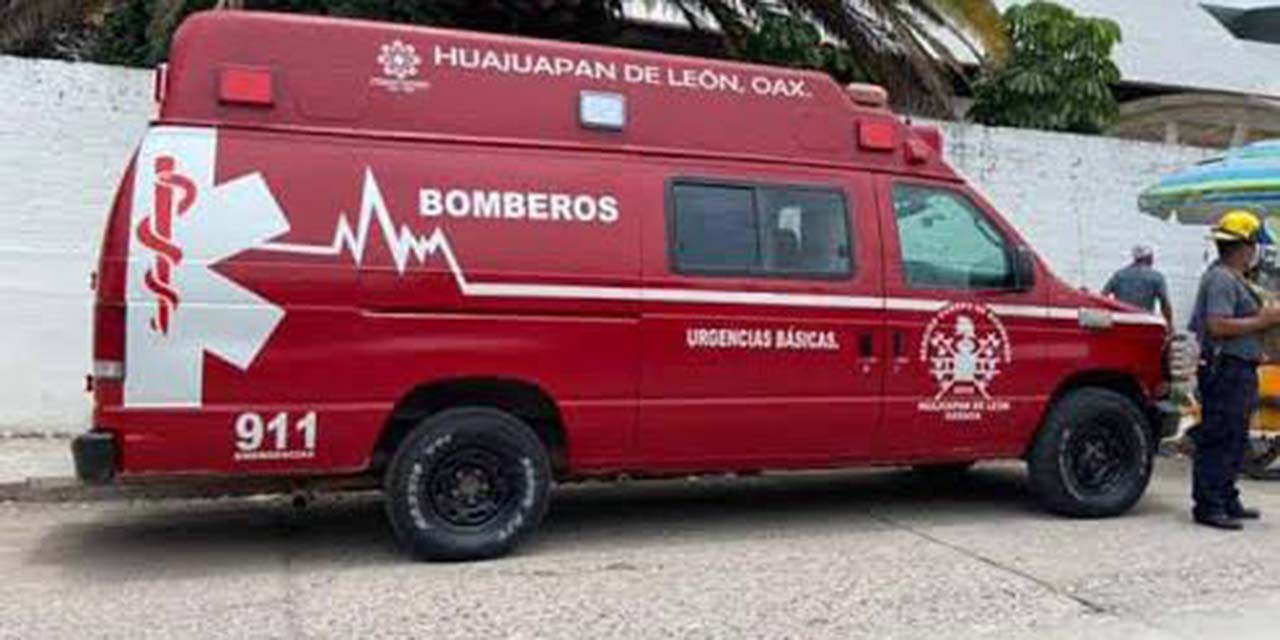 El afectado fue trasladado a una clínica a petición de sus familiares.
