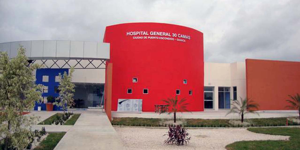 El joven herido perdió la vida en el área de urgencias del Hospital de 30 Camas de Mixtepec.