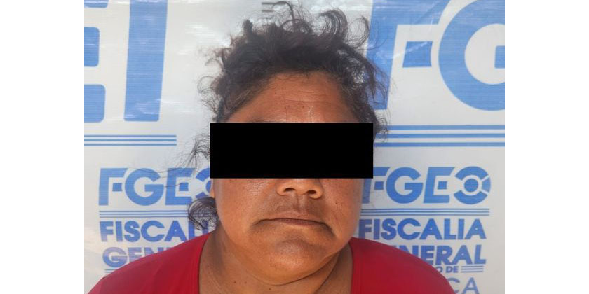 Mujer arrestada por homicidio calificado en el Istmo de Tehuantepec