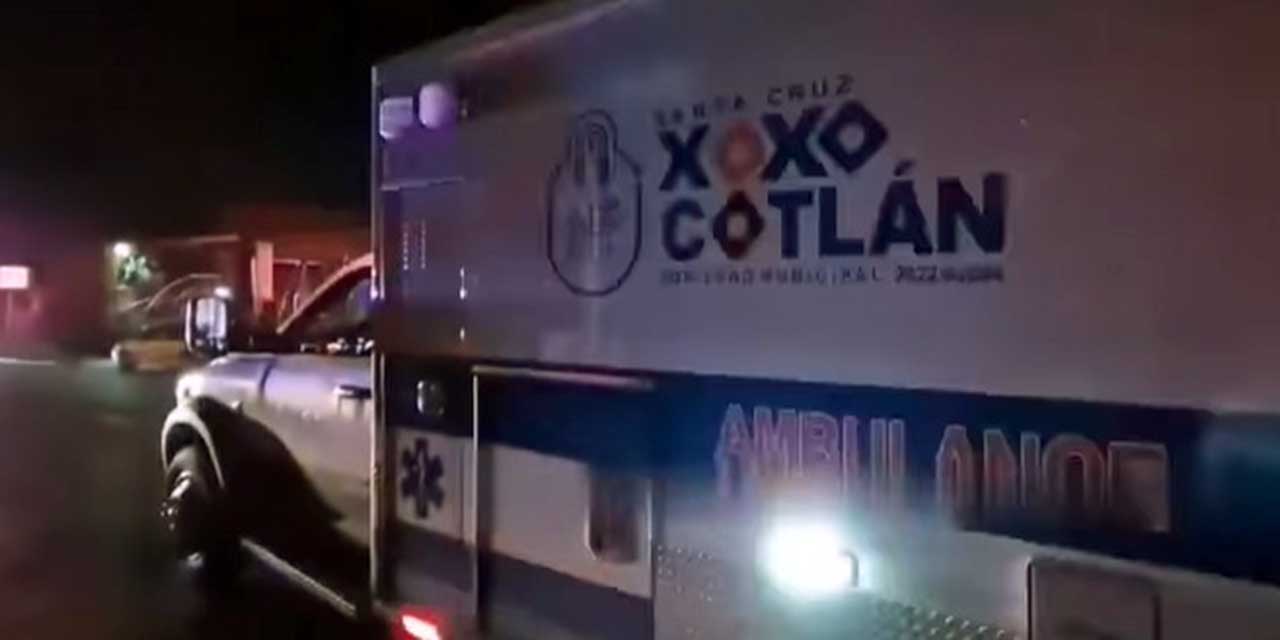 La ambulancia de Xoxocotlán no lo quiso trasladar.