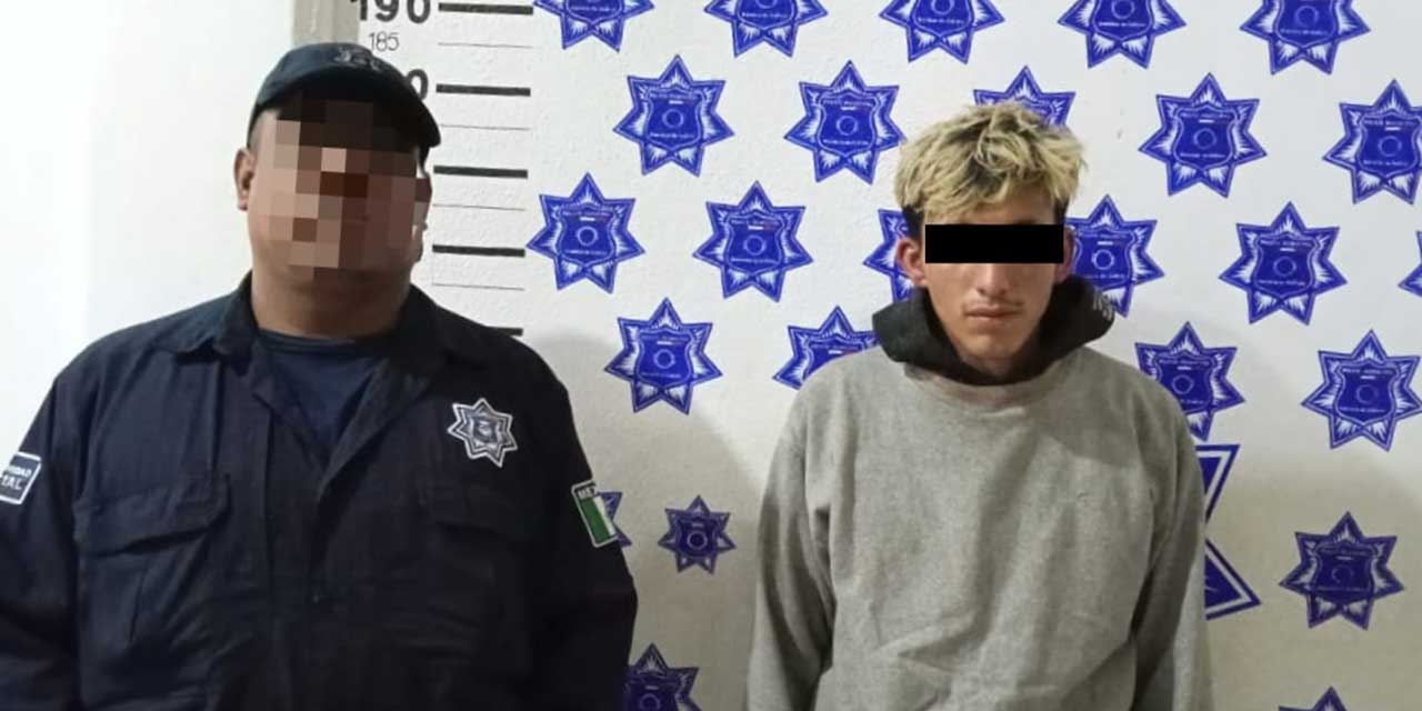 Fue detenido a petición del dueño de la vivienda.
