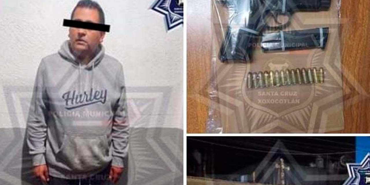 Detenido con pistola sin permiso