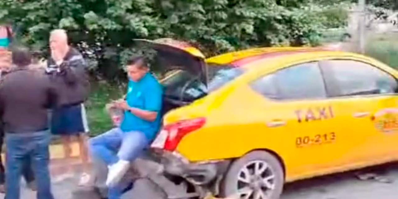 Choque múltiple en Símbolos Patrios