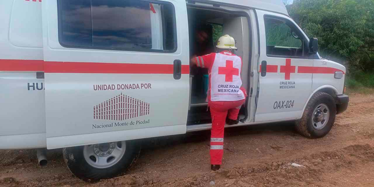 Circulaba en moto  y lo muerde un  can en Huajuapan