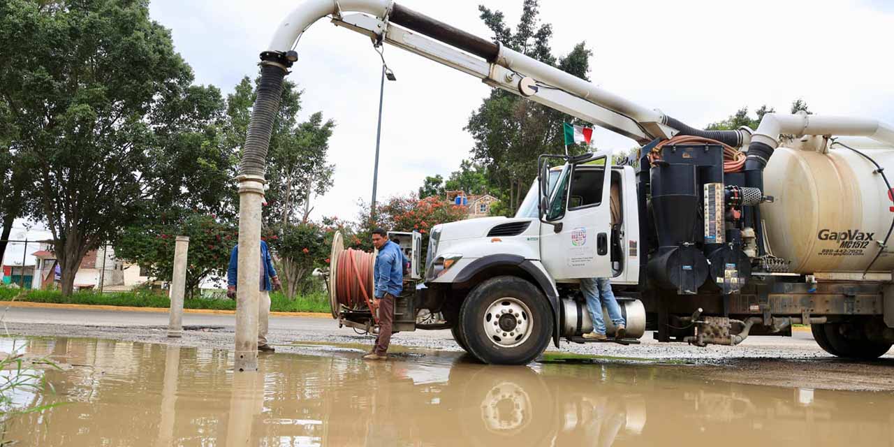 Mantiene Soapa brigada de acción inmediata ante precipitaciones pluviales