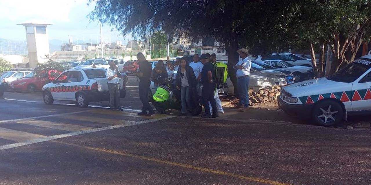 Una lesionada y daños dejó el accidente.