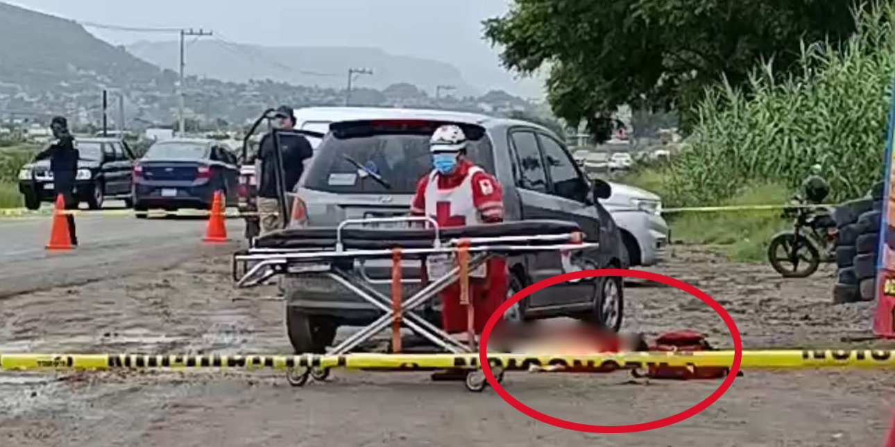 Ultiman con balazos en la cabeza a profesor en Tlacolula