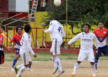 Foto: Leobardo García Reyes // Acciones del Torneo de Liga de futbol de veteranos.