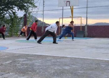 Se realizan actividades deportivas y recreativas, rescatando espacios públicos.