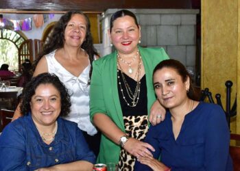 Foto: Rubén Morales // Roxana Bonequi, Alejandra de Macias, Mónica de Castro y Guadalupe Ramos.