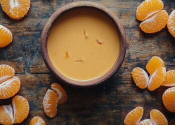 Atole de mandarina, una deliciosa bebida para este otoño