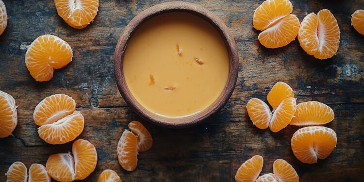 Atole de mandarina, una deliciosa bebida para este otoño